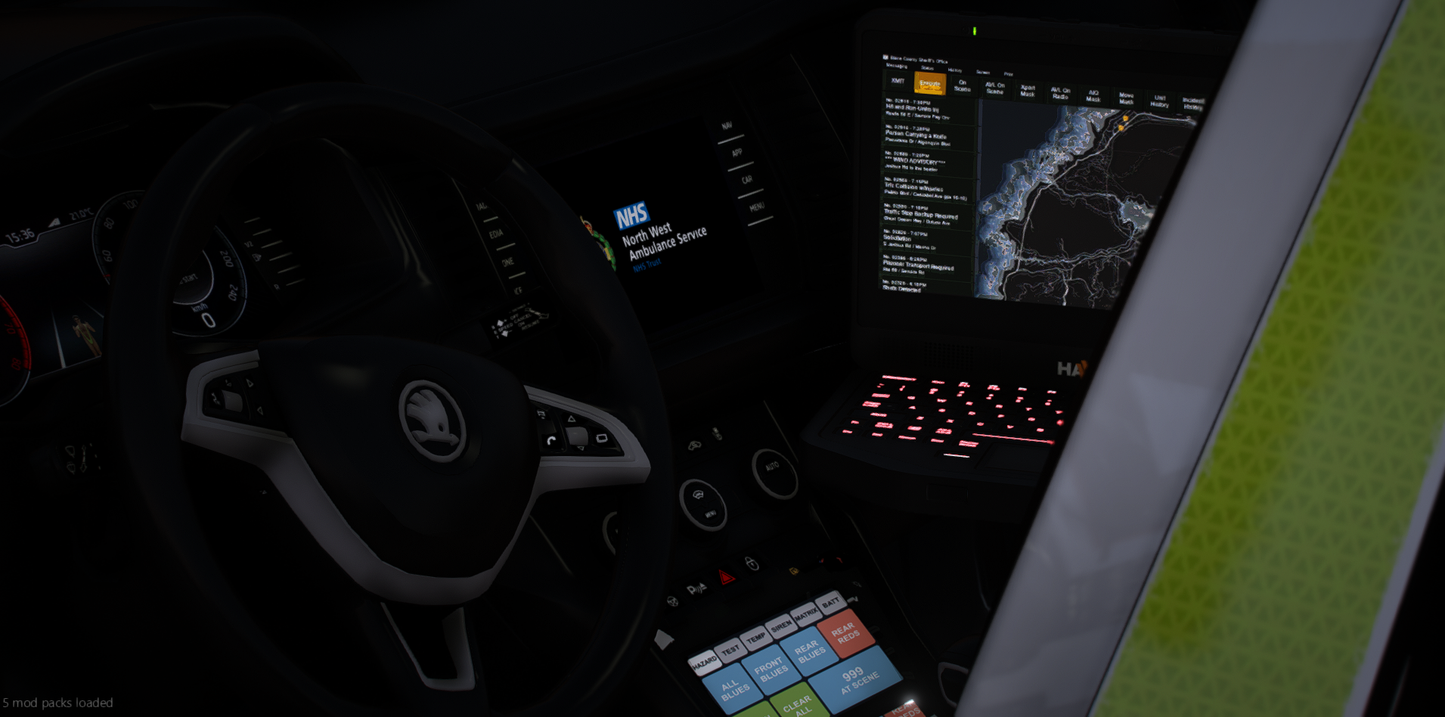 [ELS] North West Ambulance Service | 2019 Skoda Kodiaq Rapid Response Vehicle