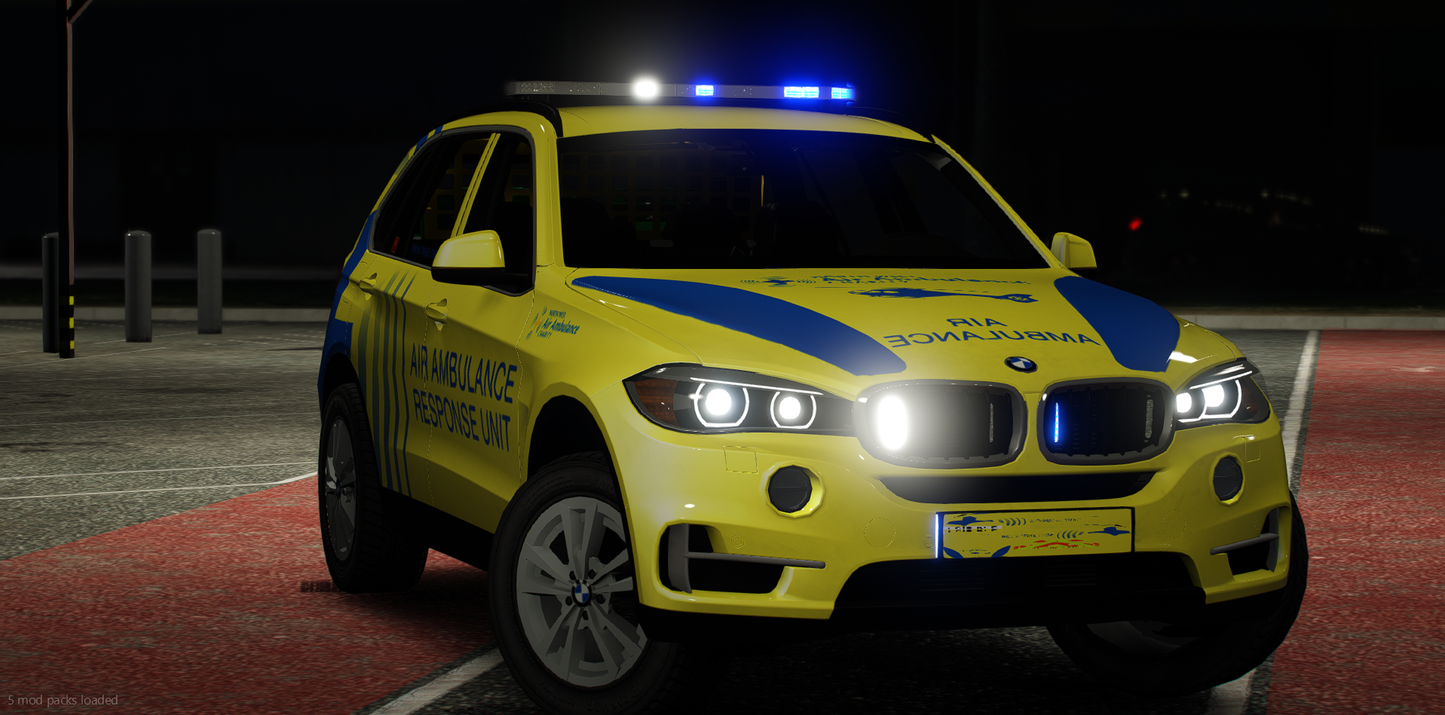 North West Air Ambulance | 2019 BMW X5 Rapid Response Vehicle