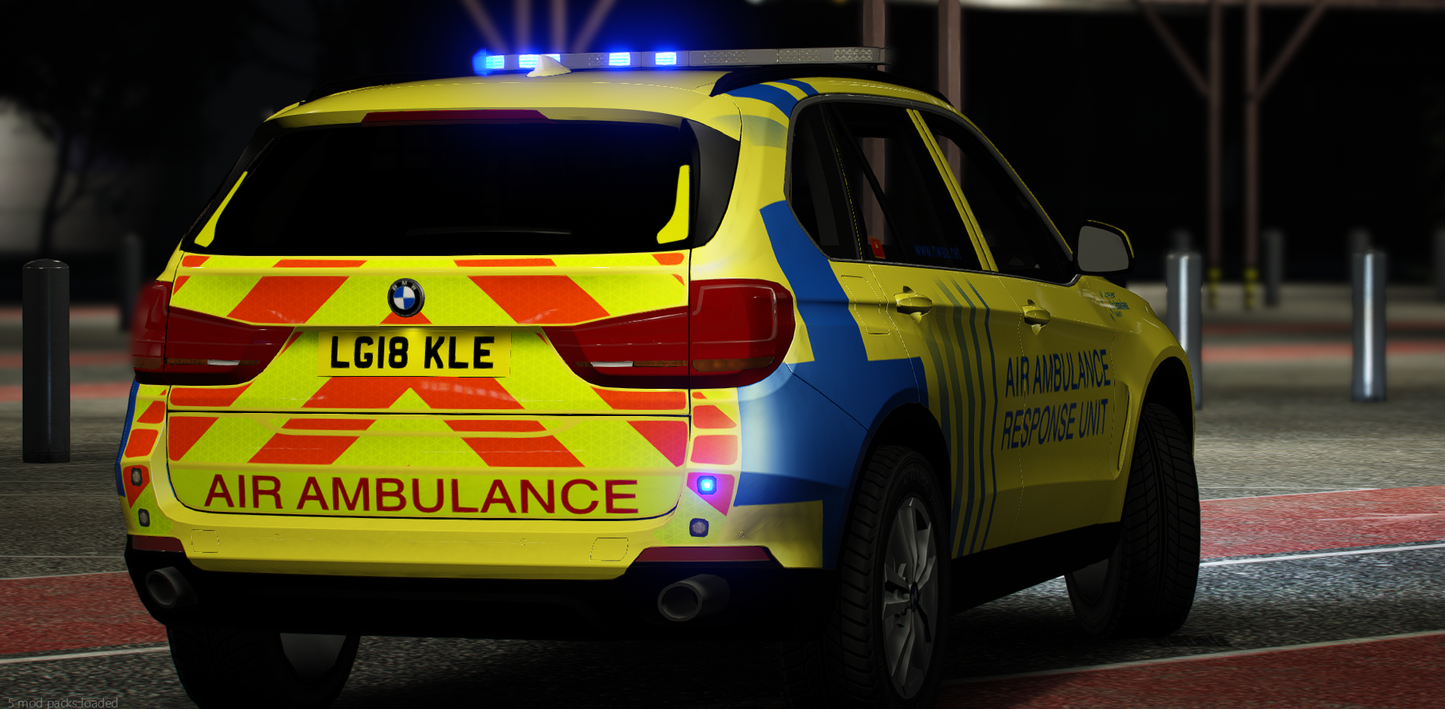 North West Air Ambulance | 2019 BMW X5 Rapid Response Vehicle