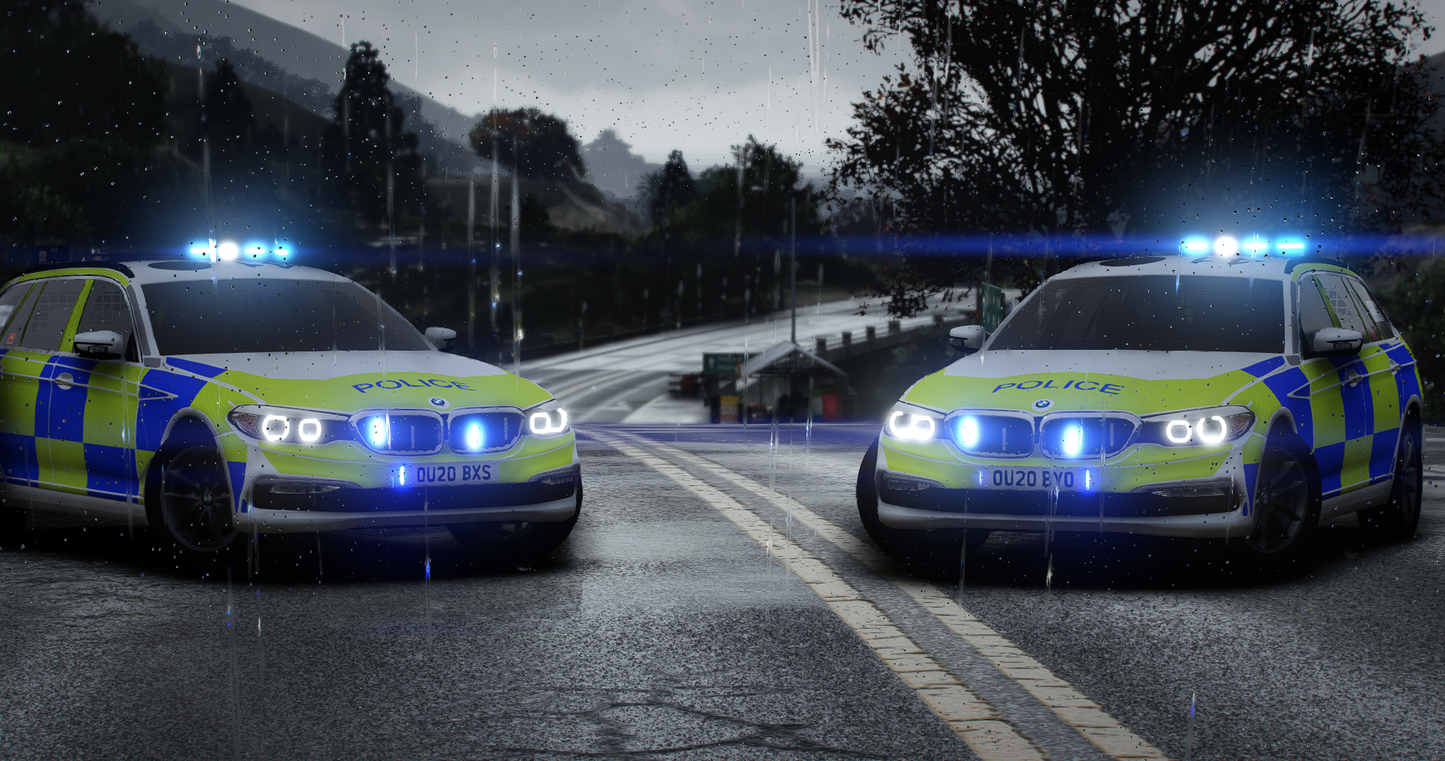 [ELS] BMW G31 5 Series Pack - BCH Roads Policing Unit.