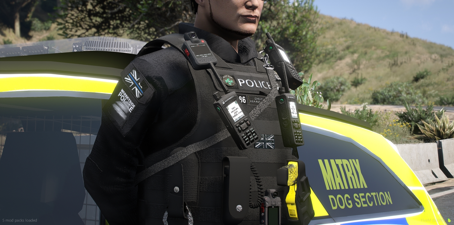 [EUP] Merseyside Police - Matrix: Dogs - Stab Resistant Vest