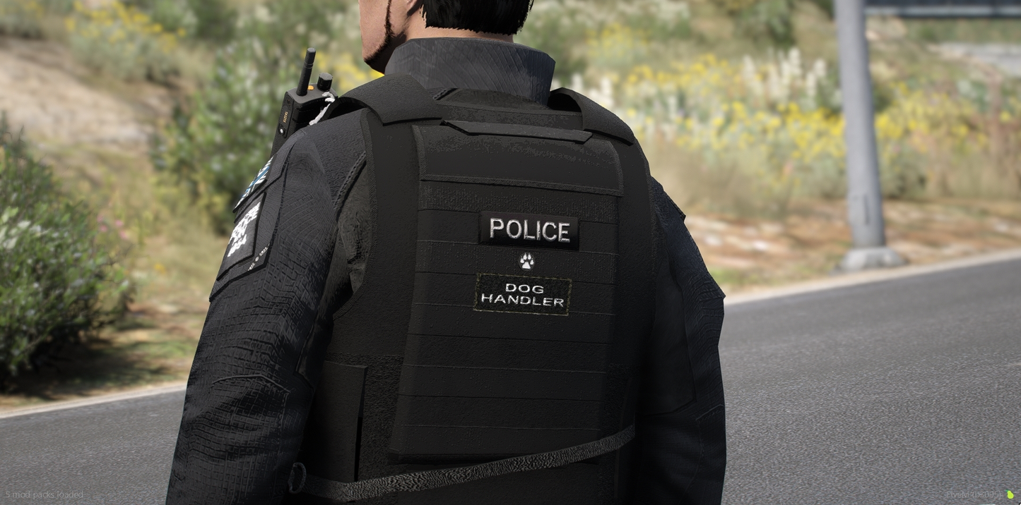 [EUP] Merseyside Police - Matrix: Dogs - Stab Resistant Vest